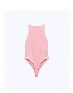 ZARA HALTER NECK BODYSUIT