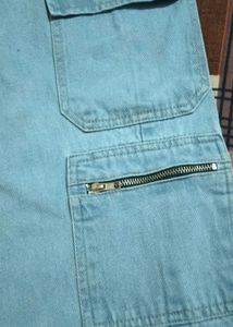 Blue Cargo Jeans