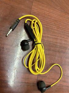 Yellow Latets Earphones