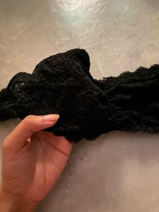 Black floral Lace Bralette