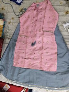 💁💕ethnic skirt and short kurti set