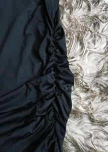 Bodycon Ruched Lace Dress