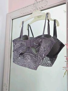 Clovia Balconette Bralette in Dark Grey