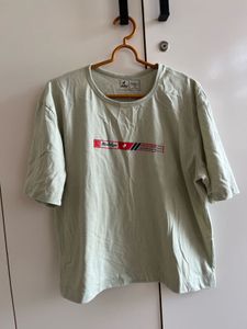 Light Green Oversized T-Shirt