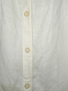 Floral White Shirt Formal