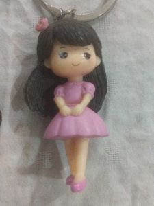 Cute Doll Keychains - Set of 2