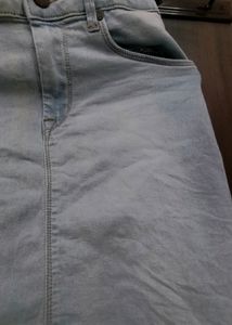 Short Denim Skirt