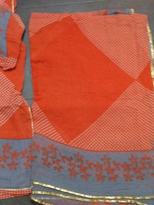 orange lehenga suit