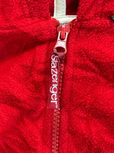 OG Slazenger Hooded Fleece Jacket