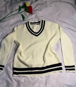 Black &amp; White Sweater
