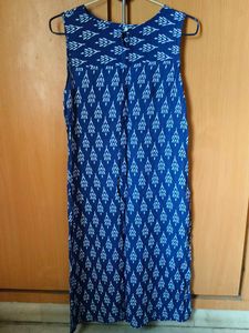 Stylish Blue Ikat Kurta