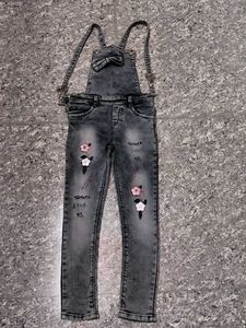 Jumpsuit for Girls grey Denim