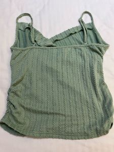 Chic Mint Knit Cami Top