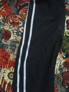X-Men Stretchable Lower Black Colour With White St
