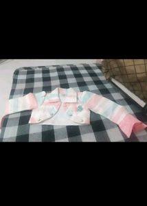 Girls' Striped Skirt Set