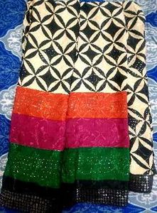 Beautiful Saree with Sequins