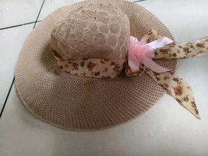 Stylish Wide Brim Straw Hat