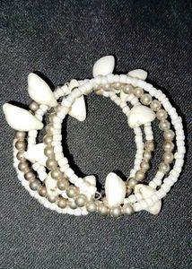 Boho Shell Beaded Bracelet Set