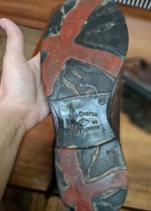 Men's Brown Leather Lace-Up Boots