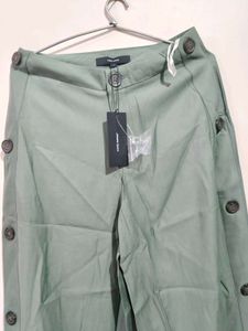 Vero Moda Olive Green Palazzos