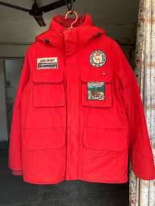 Jeep Spirit Red Outdoor Jacket