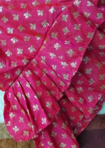 kids girl Stunning pink 💗 &amp; Gold Blouse 8 to 12