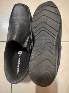 Barely Used! Hush Puppies Black Loafers