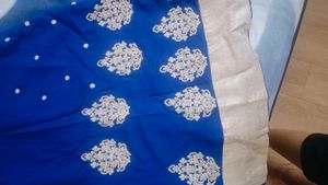 Elegant Blue Embroidered Kurta