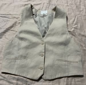 H&M Elegant Neutral Vest