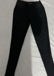 Black High-Waisted Leggings