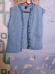 Girls Half Sleeve Jacket