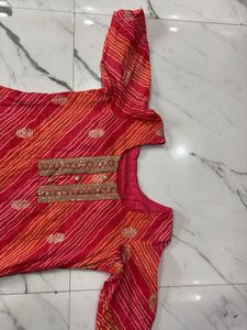 Vibrant Striped Kurta
