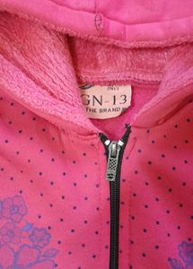 Pink Girls' Hoodie