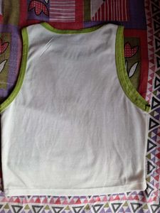 Never Mind White Tank Top