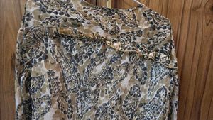 Lee Copper- Stylish Animal Print Blouse