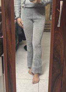 Corduroy Flared grey Pants