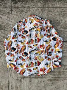 NEW!!! Men's Tropical Leaf Print Shirt!!!