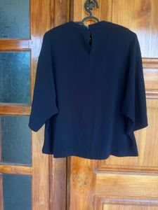 Uniqlo boxy high neck top