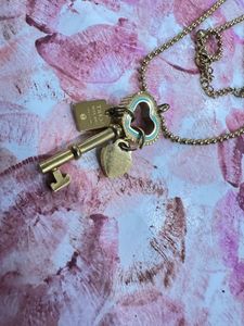 Tiffany & Co. Key Pendant Necklace