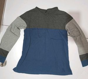 Color Block Long Sleeve Top🤍