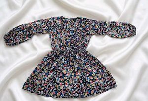 Chic Floral Print Midi Dress
