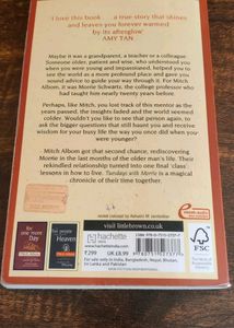 Tuesday's With Morrie By Mitch Albom