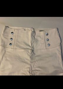 Branded White Jeans