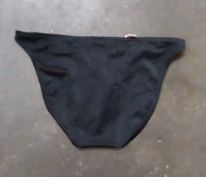 Men's Black Briefs with Zipper
