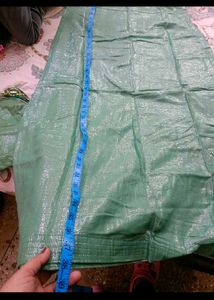 Heavy blouse and shimmer peticot set in L size