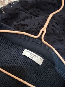 Cozy Blue Knit Sweater