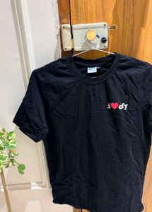 Brand new Black "I Love EFY" T-Shirt