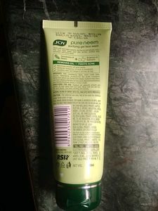 Joy Pure Neem Purifying Face Wash
