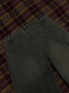 Striped Wide Leg Jeans