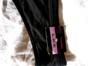 Brand new Black Thong Panties